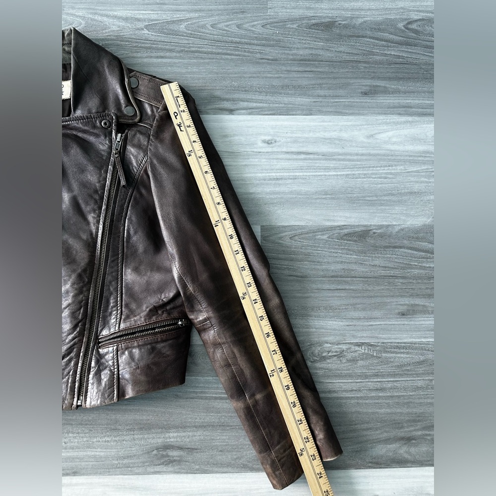 Mango leather jacket - Picture 14 of 14